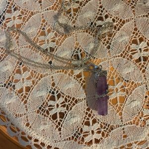 Amethyst Dragon Necklace